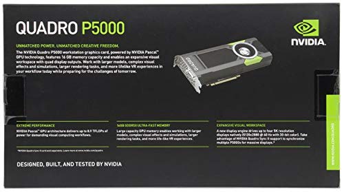 中古セール対象品 NVIDIA NVIDIA Quadro P5000 GDDR5 PCIExp 16GB